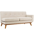 Engage RightArm Upholstered Fabric Loveseat by Modway