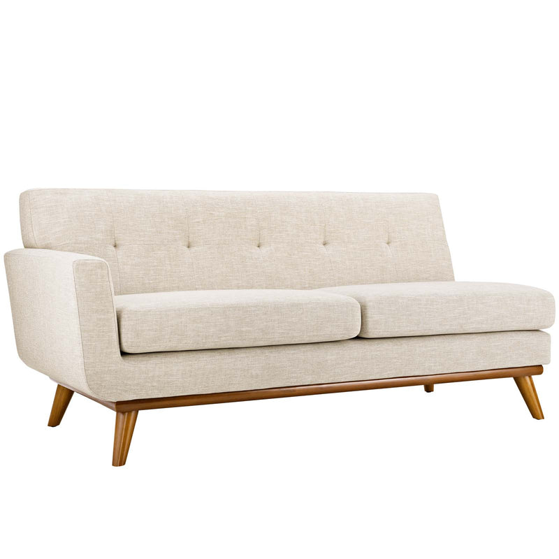 Engage LeftArm Upholstered Fabric Loveseat by Modway