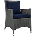 Sojourn Dining Outdoor Patio Sunbrella Armchair by Modway