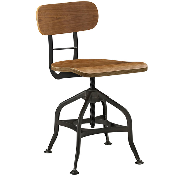 Mark Wood Dining Stool Brown by Modway