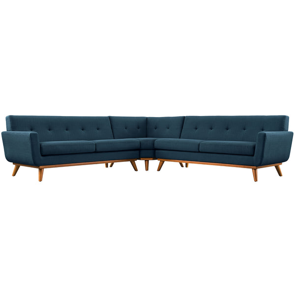 Engage L-Shaped Upholstered Fabric Sectional Sofa by Modway