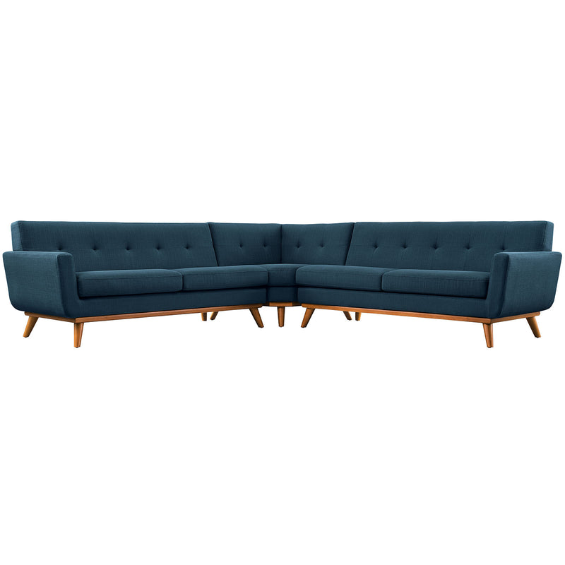 Engage L-Shaped Upholstered Fabric Sectional Sofa by Modway