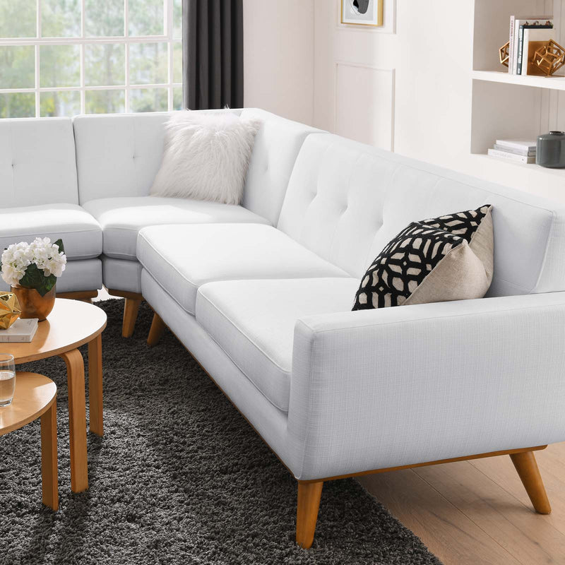 Engage L-Shaped Upholstered Fabric Sectional Sofa by Modway