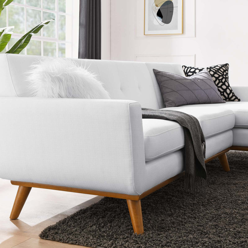 Engage Right-Facing Upholstered Fabric Sectional Sofa by Modway