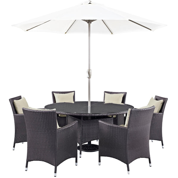 Convene 8 Piece Outdoor Patio Dining Set by Modway