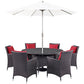 Convene 8 Piece Outdoor Patio Dining Set by Modway