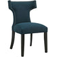 Curve Fabric Dining Chair | Polyester by Modway