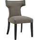 Curve Fabric Dining Chair | Polyester by Modway