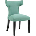 Curve Fabric Dining Chair | Polyester by Modway