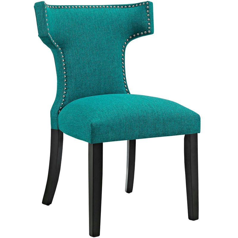 Curve Fabric Dining Chair | Polyester by Modway