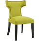 Curve Fabric Dining Chair | Polyester by Modway