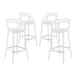 Entangled Bar Stool Set of 4 White by Modway