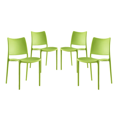Hipster Dining Side Chair Set of 4 by Modway