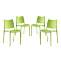 Hipster Dining Side Chair Set of 4 by Modway