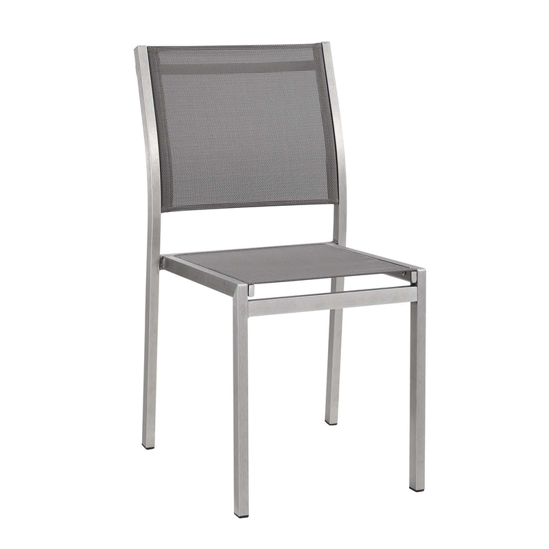 Shore Side Chair Outdoor Patio Aluminum Set of 2 by Modway