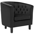 Prospect Performance Velvet Armchair | Polyester by Modway