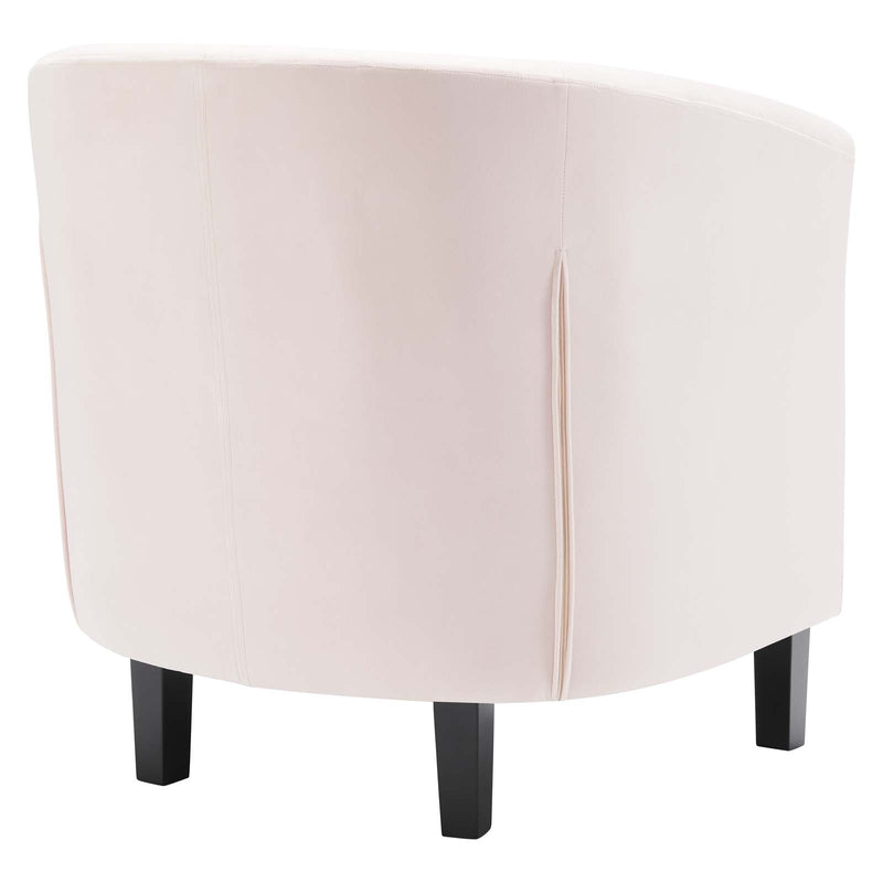 Prospect Performance Velvet Armchair | Polyester by Modway