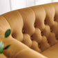 Prospect Velvet Loveseat | Polyester by Modway