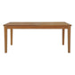 Marina Extendable Outdoor Patio Teak Dining Table Natural by Modway