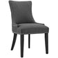 Marquis Dining Side Chair Fabric Set of 2 | Polyester by Modway
