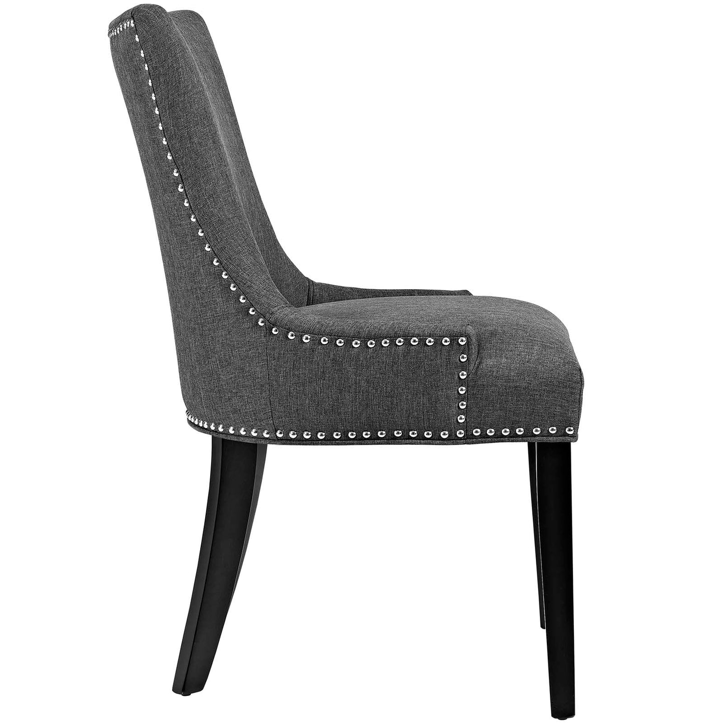 Marquis Dining Side Chair Fabric Set of 2 | Polyester by Modway