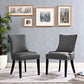 Marquis Dining Side Chair Fabric Set of 2 | Polyester by Modway