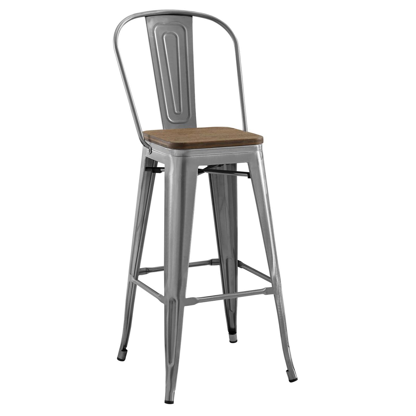 Promenade Metal Bar Stool by Modway