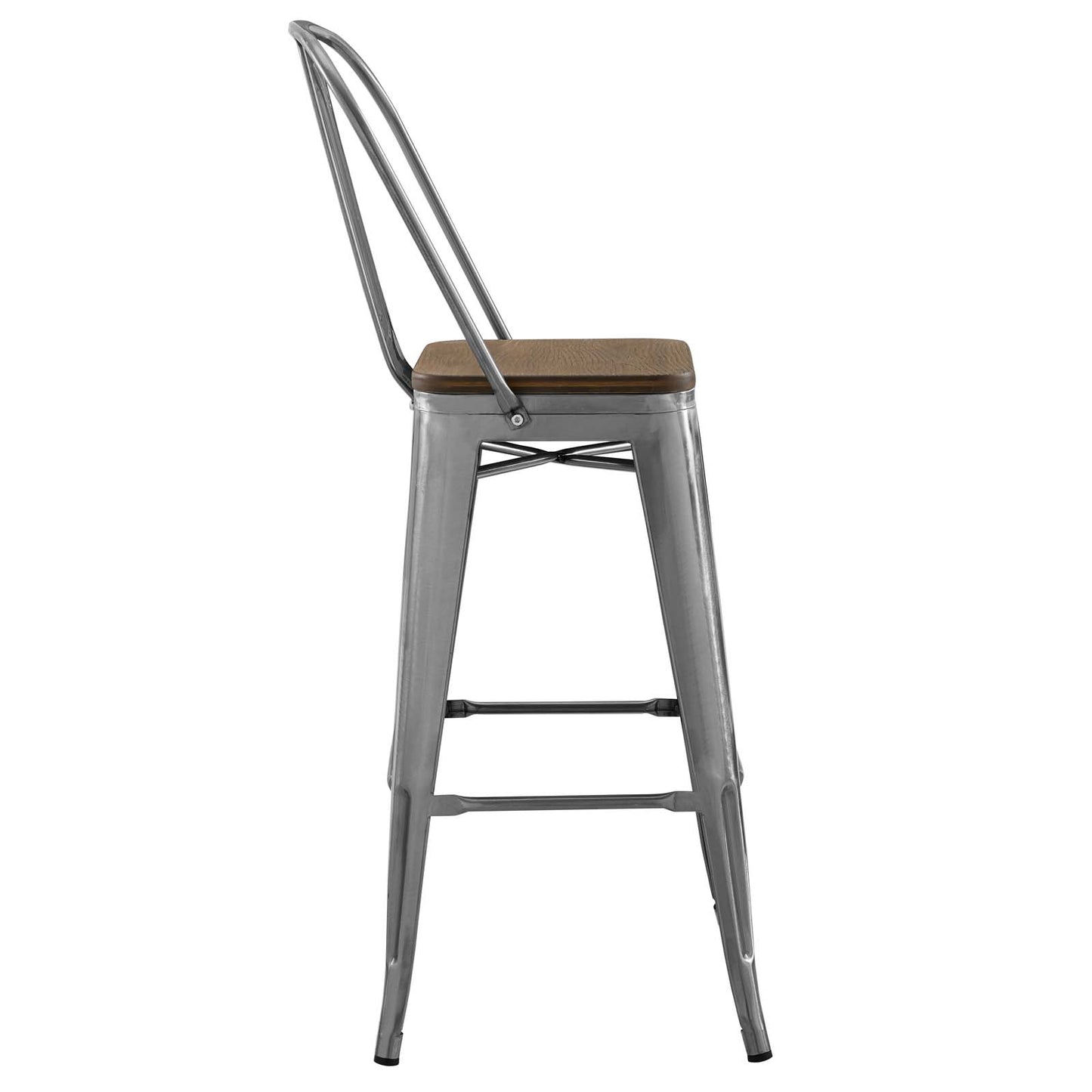 Promenade Metal Bar Stool by Modway