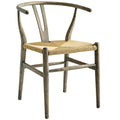 Amish Dining Wood Side Chair by Modway