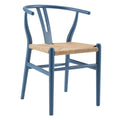 Amish Dining Wood Side Chair by Modway
