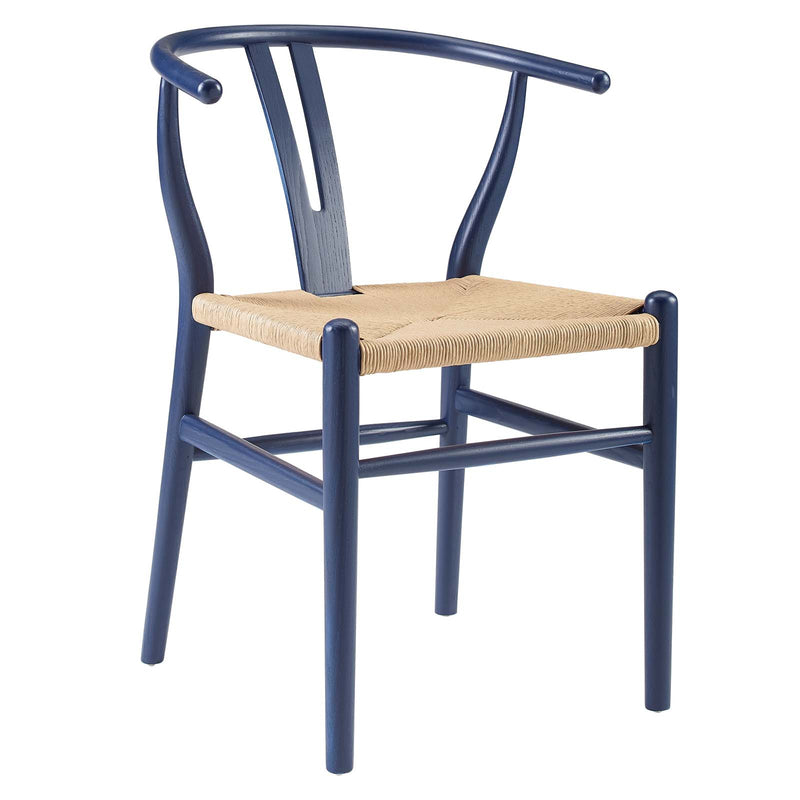 Amish Dining Wood Side Chair by Modway