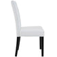 Confer Dining Side Chair Vinyl Set of 4 by Modway