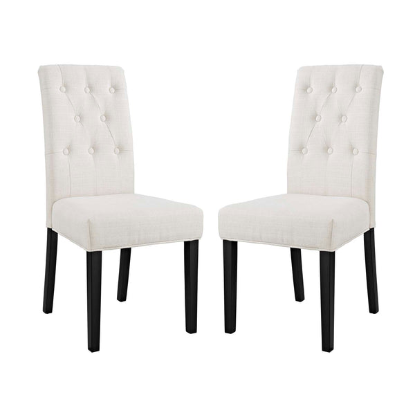 Confer Dining Side Chair Fabric Set of 2 by Modway