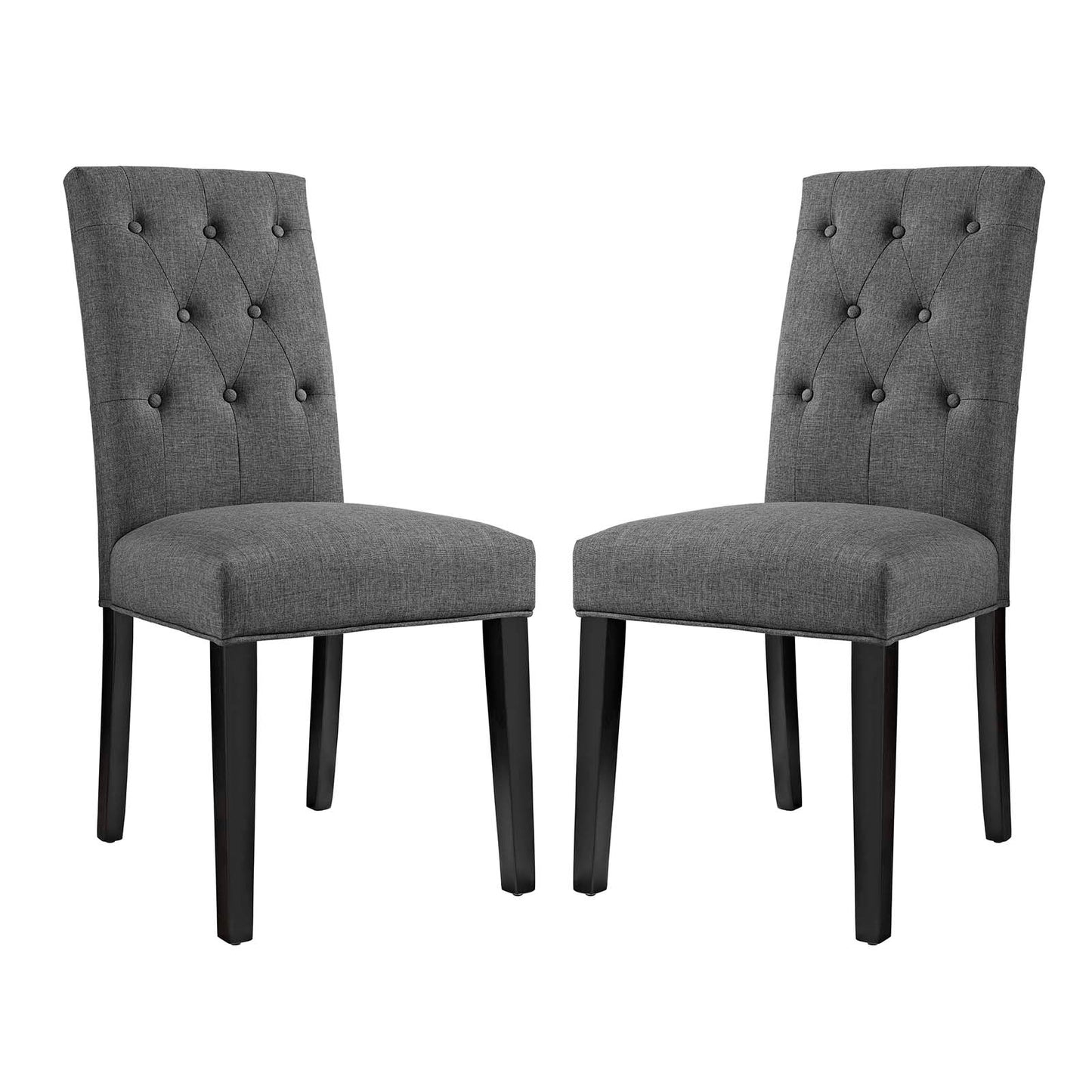 Confer Dining Side Chair Fabric Set of 2 by Modway