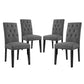 Confer Dining Side Chair Fabric (Set of 4) by Modway