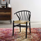 Flourish Spindle Wood Dining Side Chair Black by Modway