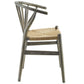Flourish Spindle Wood Dining Side Chair Gray by Modway