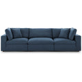 Commix Down Filled Overstuffed 3-Piece Sectional Sofa Set | Polyester by Modway