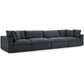 Commix Down Filled Overstuffed 4 Piece Sectional Sofa Set | Polyester by Modway