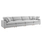 Commix Down Filled Overstuffed 4 Piece Sectional Sofa Set | Polyester by Modway