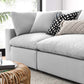 Commix Down Filled Overstuffed 4 Piece Sectional Sofa Set | Polyester by Modway