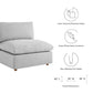 Commix Down Filled Overstuffed 4 Piece Sectional Sofa Set | Polyester by Modway