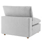 Commix Down Filled Overstuffed 4 Piece Sectional Sofa Set | Polyester by Modway