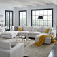 Commix Down Filled Overstuffed 6 Piece Sectional Sofa Set | Polyester Modway