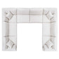 Commix Down Filled Overstuffed 8 Piece Sectional Sofa Set | Polyester by Modway