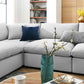 Commix Down Filled Overstuffed 8 Piece Sectional Sofa Set | Polyester by Modway