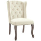 Apprise French Vintage Dining Performance Velvet Side Chair Ivory by Modway