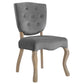 Array Dining Side Chair Set of 2 | Polyester by Modway