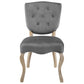 Array Dining Side Chair Set of 2 | Polyester by Modway