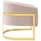 Esteem Vertical Channel Tufted Performance Velvet Accent Armchair by Modway